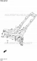 CADRE pour Suzuki SV 650 2017