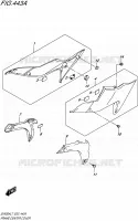 CARENAGE CENTRAL pour Suzuki SV 650 2017