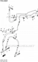 DURITE DE FREIN AVANT pour Suzuki SV 650 2017