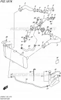 DURITE DE RADIATEUR pour Suzuki SV 650 2017