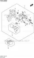 ETRIER DE FREIN ARRIERE pour Suzuki SV 650 2017