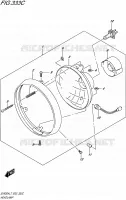 PHARE (SV650UAL7 E02) pour Suzuki SV 650 2017