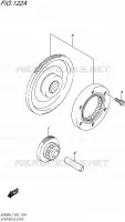 ROUE LIBRE DE DEMARREUR pour Suzuki SV 650 2017