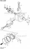 VILEBREQUIN pour Suzuki SV 650 2017