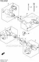 CLIGNOTANTS pour Suzuki SV 650 2017
