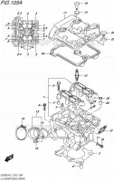 CULASSE (REAR) pour Suzuki SV 650 2017