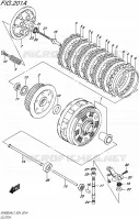 EMBRAYAGE pour Suzuki SV 650 2017