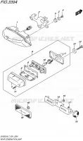 ENSEMBLE FEU ARRIERE pour Suzuki SV 650 2017
