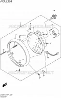 PHARE pour Suzuki SV 650 2017