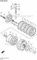 EMBRAYAGE pour Suzuki TU 250 1992