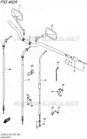 GUIDON pour Suzuki TU 250 1992