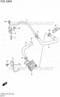 SYSTEME RECYCLAGE GAZ ECHAPPEMENT pour Suzuki TU 250 1992