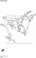 CADRE pour Suzuki TU 250 2016