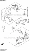 CLIGNOTANTS pour Suzuki TU 250 2016
