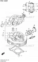 CULASSE pour Suzuki TU 250 2016