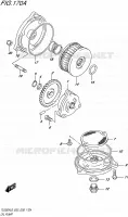 POMPE A HUILE pour Suzuki TU 250 2016