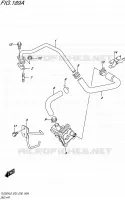 SYSTEME RECYCLAGE GAZ ECHAPPEMENT pour Suzuki TU 250 2016