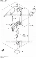 POMPE A ESSENCE pour Suzuki TU 250 2017