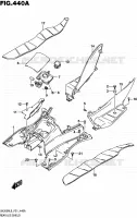 MARCHE PIEDS pour Suzuki BURGMAN 200 2016
