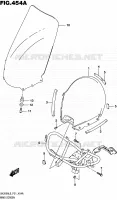 PARE BRISE pour Suzuki BURGMAN 200 2016