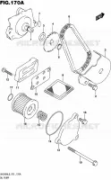 POMPE A HUILE pour Suzuki BURGMAN 200 2016