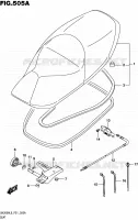 SELLE pour Suzuki BURGMAN 200 2016