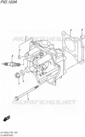 CULASSE pour Suzuki ADDRESS 110 2015