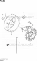 ALLUMAGE ROTOR   STATOR pour Suzuki UZ 50 2013