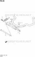 BEQUILLE pour Suzuki UZ 50 2013