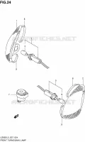 CLIGNOTANTS AVANT pour Suzuki UZ 50 2013