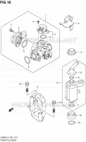 CORPS DE PAPILLON pour Suzuki UZ 50 2013