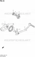 KICK pour Suzuki UZ 50 2013