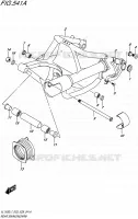 BRAS OSCILLANT ARRIERE pour Suzuki BOULEVARD 1500 2017