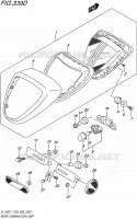 ENSEMBLE FEU ARRIERE (VL1500BTL7 E28) pour Suzuki BOULEVARD 1500 2017