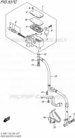 MAITRE CYLINDRE AVANT (VL1500BL7 E33) pour Suzuki BOULEVARD 1500 2017
