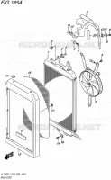 RADIATEUR pour Suzuki BOULEVARD 1500 2017