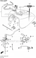 RESERVOIR D'ESSENCE (VL1500TL7 E28) pour Suzuki BOULEVARD 1500 2017