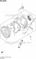 PHARE pour Suzuki INTRUDER 1500 2014