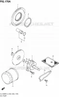 POMPE A HUILE pour Suzuki INTRUDER 1500 2014