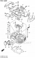 CULASSE (REAR) pour Suzuki INTRUDER 1500 2017