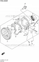 PHARE pour Suzuki INTRUDER 1500 2017