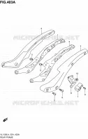 BOUCLE ARRIERE (VL1500L4 E24) pour Suzuki INTRUDER 1500 2014