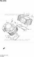 CYLINDRE (VL1500L4 E24) pour Suzuki INTRUDER 1500 2014