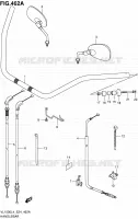 GUIDON (VL1500L4 E24) pour Suzuki INTRUDER 1500 2014