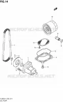 POMPE A HUILE pour Suzuki INTRUDER 800 2014