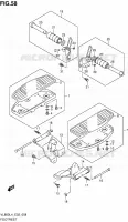 REPOSE PIED pour Suzuki INTRUDER 800 2014