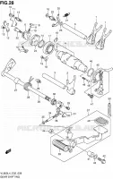 ENSEMBLE SELECTEUR DE VITESSES pour Suzuki INTRUDER 800 2014