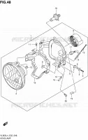 PHARE (VL800CL4 E02) pour Suzuki INTRUDER 800 2014