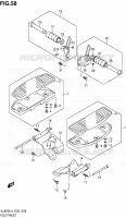 REPOSE PIED pour Suzuki INTRUDER 800 2014