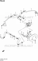 SYSTEME RECYCLAGE GAZ ECHAPPEMENT pour Suzuki INTRUDER 800 2014